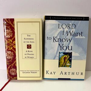 Set of Two Inspirational Books of Prayer